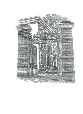 Open gates of Burgh House (built 1704)